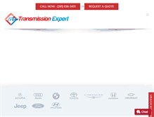Tablet Screenshot of mytransmissionexperts.com